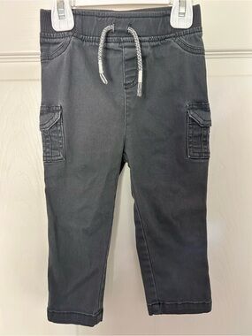 Toddler Boys, jumping beans, Gray Pull-On Cargo Pants, 24 months
